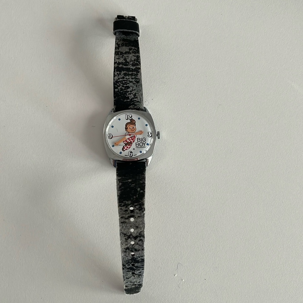 Vintage Bob's Big Boy 1960's Swiss Made Mechanical Watch